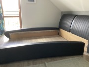 Sprzedam używaną ramę łóżka 160 x 200- kolor czarny