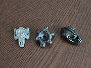 Lego, stare elementy Hero Factory 92216, 98593, 98575