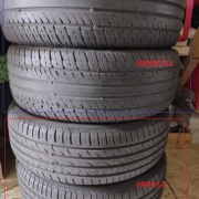 Sprzedam komplet 4 opony letnie 215/60/16 stan bdb