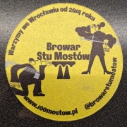 podstawka browar Wrocław Stu Mostów - HIT