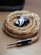 Słuchawki IEM KZ D-FI 1 DD aluminium 4 przełączniki tuning+ gratis etui!