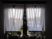 Zestaw firan v-ka 2x balkonowa 4x v-ka okno male 