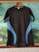 koszulka sportowa techniczna oddychająca do biegania na rower z kieszonką 