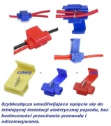 Złącze rozgałęźne żółte 2,5 - 6,0 mm2  2 szt