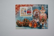 Burundi Sw 2721** jajka Faberge /imp,ms/