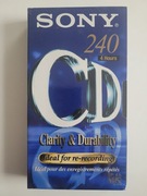 Nowa kaseta VHS SONY 240