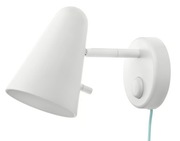 IKEA FUBBLA Lampa ścienna LED, biały