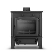 Piec piecyk kominek żeliwny z płytą grzewczą fajerka HERMES FERGUSS