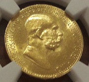 Austria 10 koron 1908 60-rocznica panowania