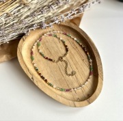 Naszyjnik z kamieni naturalnych mix kamieni 