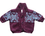 CHŁOPCZYK bardzo łądny sweterek na rozm 56/62cm