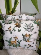 Poduszka 40x35 leśne zwierzęta