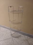 Półka łazienkowa narożna 4 poziomowa