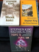 STEPHEN KING, ZESTAW 3 KSIĄŻKI. STAN BARDZO DOBRY. 