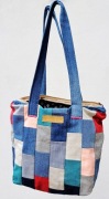 Torba ręcznie szyta patchwork 