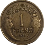 Francja 1 frank z 1931 roku - OBEJRZYJ MOJĄ OFERTĘ