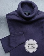 Sweter jedwab + wełna Massimo Dutti 