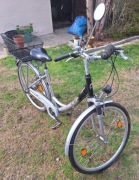 Rower miejskiej Cycles King z koszykiem