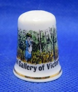 Naparstek Kolekcjonerski Porcelanowy - National Gallery Of Victoria 