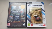 Gry 2x DVD + kody Steam -Loeb Rally Sniper Alien Rage