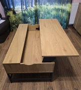 Stół stolik kawowy rozkładany podnoszony jysk AABENRAA