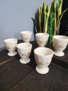 Francuskie kieliszki do jajek jajcarki Vintage