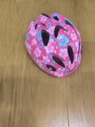 Kask rowerowy dziecięcy różowy rozmiar S