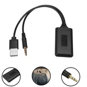 Samochodowy Adapter Bluetooth AUX z Ładowarką USB
