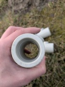 Trójnik redukcyjny 40x20x40 mm PP-R