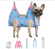 Hamak do pielęgnacji zwierząt psów kotów różowy rozmiar S /S