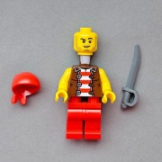 Lego idea237 figurka Pirat + szabla / z 21358 