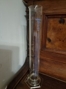 Cylinder miarowy szklany- 500 ml .TERMISIL- WOŁOMIN-Lata 80-te 