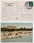 Kołobrzeg (Kolberg) - pocztówka ze stemplem okol. 1926 rok