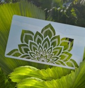 Szablon Mandala (wzór 40x70cm szablon 20x35cm ) malarski, DIY - L12