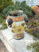 Piękny wazon chiński z czterema pieczęciami