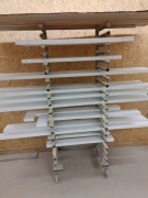 Wózki lakiernicze wózki lakiernicze solidne mocne z regulacją szerokości