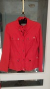 Czerwona kurtka przejściowa Zara 38