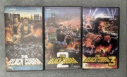Czarna Kobra 1,2,3 zestaw kaseta VHS rondo Black Cobra lektor unikat