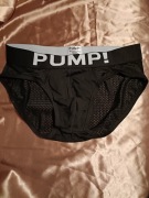 Slipy Pump!  Xl czarne z siatką