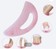 FLORA  MOLLY GUA SHA RÓŻOWY  ZESTAW  DO MASAŻU 