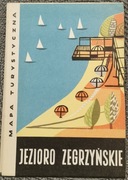 Jezioro Zegrzyńskie, mapa turystyczna, 1966