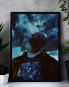 Plakat A3 Travis Scott aesthetic