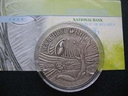 Białoruś 20 rubli Bajka Mały Książe srebro