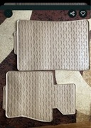 Nowe dywaniki gumowe BMW OE X3 E83 ORYGINAL UNIKAT BEZOWE