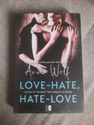 Książka "Love-Hate, Hate-Love" Anna Wolf 