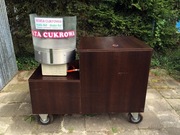 Wózek gastronomiczny Wata cukrowa Popcorn Gotowy Biznes Imprezy Festyny