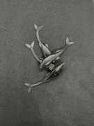 Jaskółka 7cm Czarne złoto