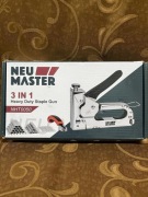 NEU MASTER NHT0050 – zszywacz tapicerski 3w1 + zszywki + wyjmowacz