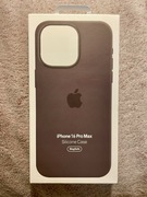 Etui/Plecki silikonowe MagSafe iPhone 16 Pro Max szary