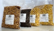 Ziarna wędkarskie gotowe do użycia. Kukurydza, Konopie, Orzech Tygrysi 